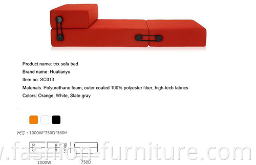 Folding Floor Sofa Bed